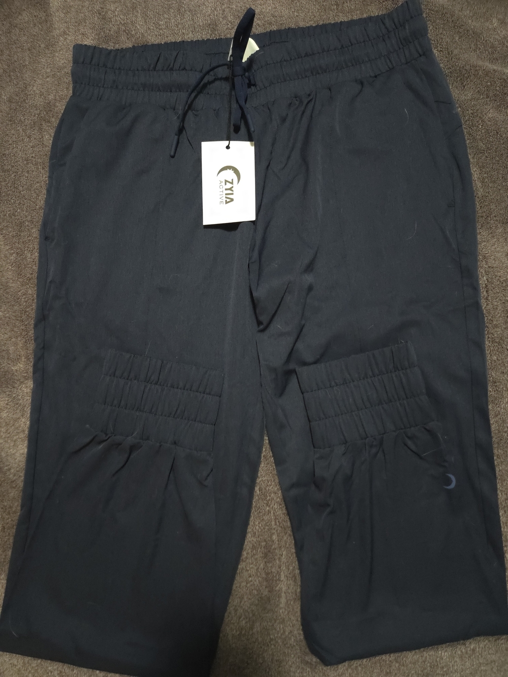 Ziva Active Women’s Navy Drawstring Jogger Pants